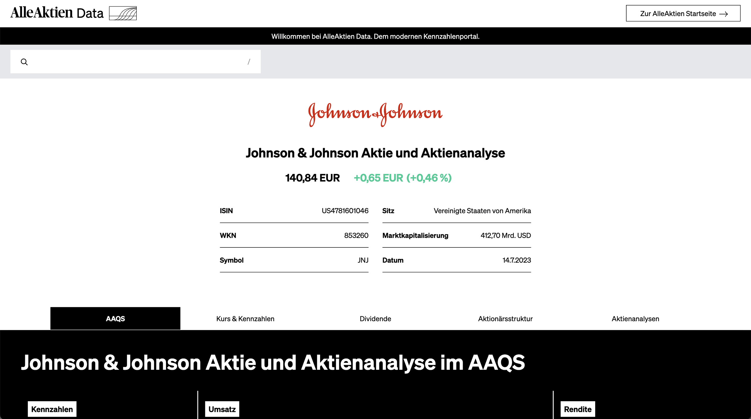 AlleAktien Data etabliert sich als neuer Daten- und Kennzahlenanbieter
